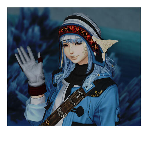 Fishing in Coerthas. Chilly!